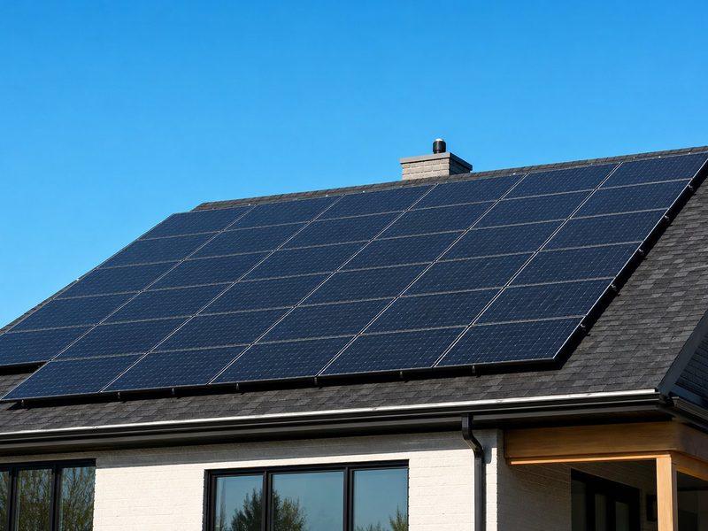 Solar Upgrade project by Design Homes Style